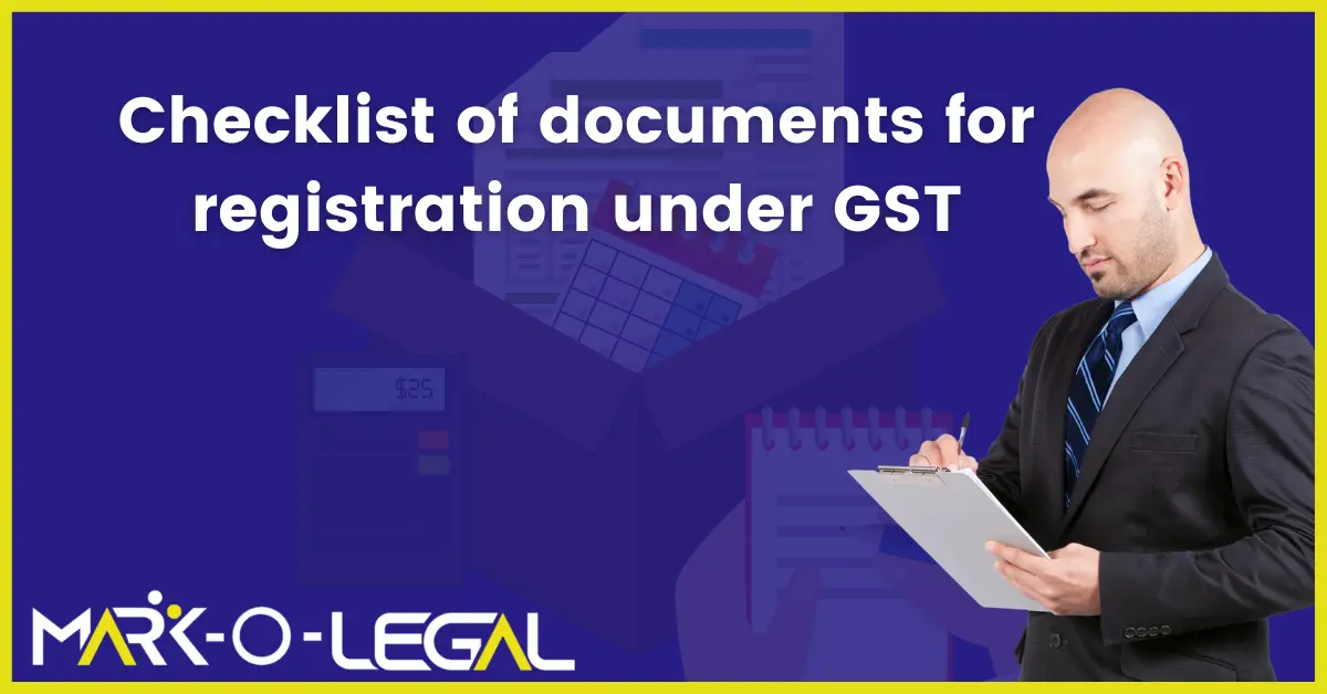 You are currently viewing Document Required For GST Registration